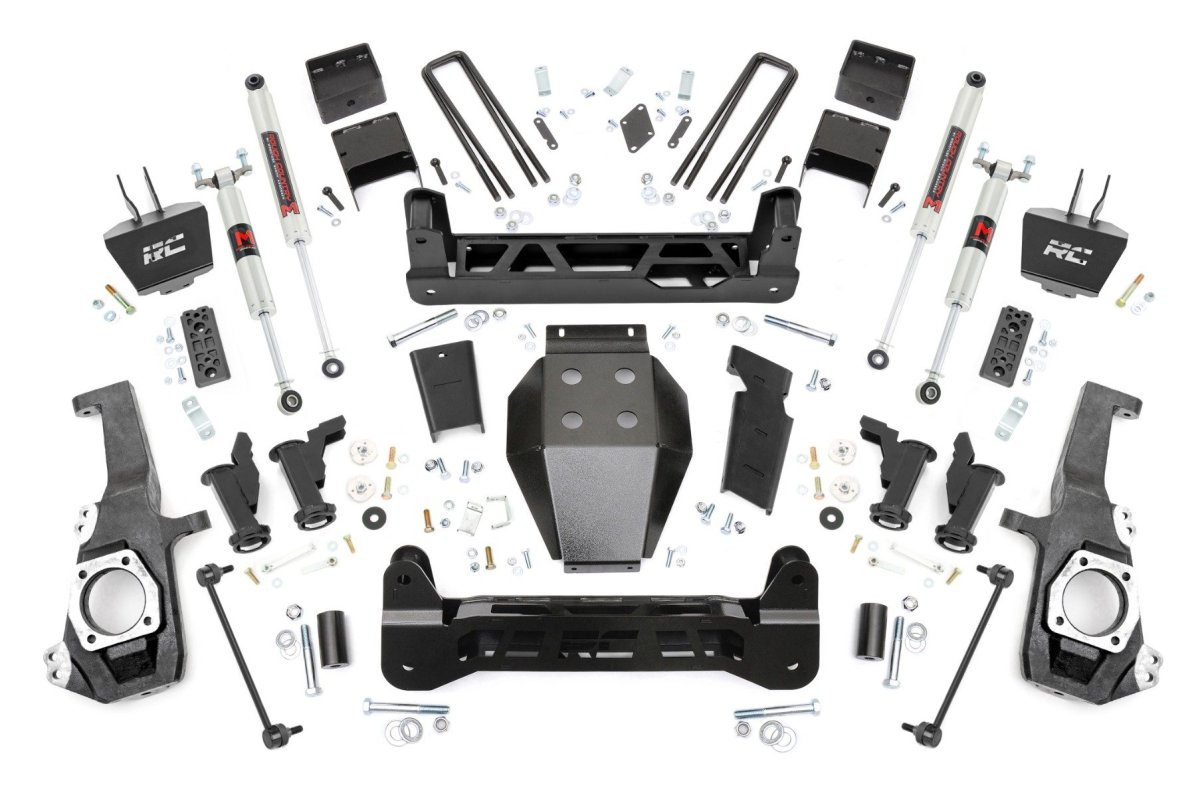 Chevrolet Silverado 2500 HD Suspension Lift Kit - Rough Country - 5 Inch Torsion Drop - '20-'25